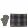 Barbour M's Tartan Scarf And Glove Gift Set -Clothing Sales Shop barbour ms tartan scarf and glove gift set
