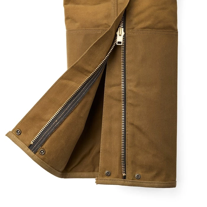 Filson Men's Husky Double Tin Cloth Chaps With Zipper 5 Filson Men's Husky Double Tin Cloth Chaps With Zipper - Image 3