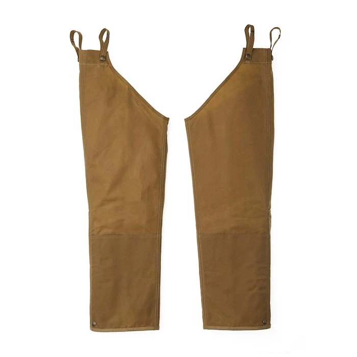 Filson Men's Husky Double Tin Cloth Chaps With Zipper 6 Filson Men's Husky Double Tin Cloth Chaps With Zipper - Image 4