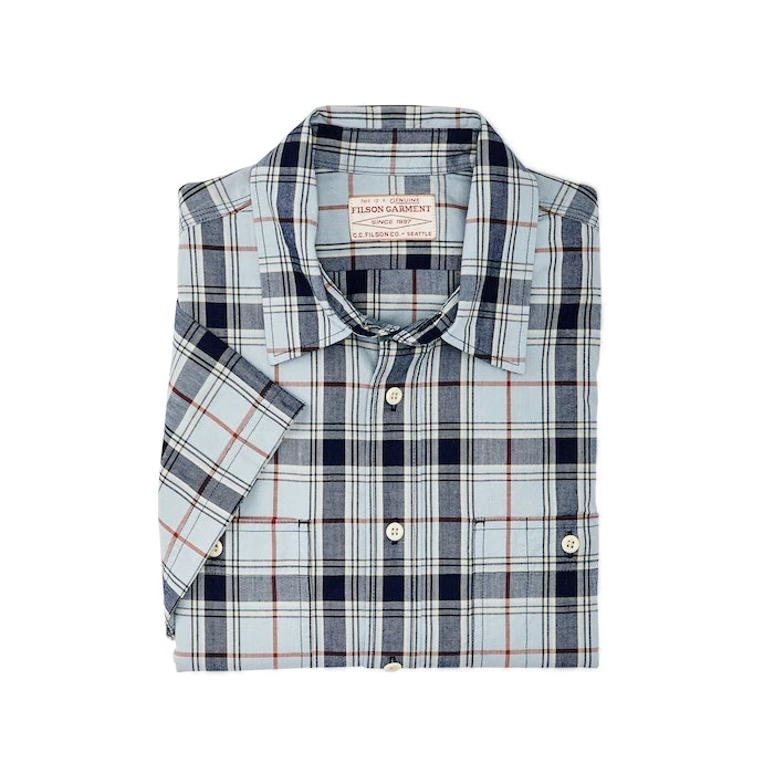 Filson Men's Short Sleeve Chambray Shirt 5 Filson Men's Short Sleeve Chambray Shirt - Image 3