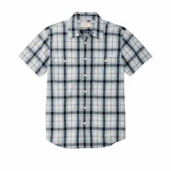Filson Men's Short Sleeve Chambray Shirt