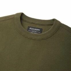 Filson Men's Waffle Knit Thermal Crewneck -Clothing Sales Shop filson mens waffle knit thermal crewneck 2
