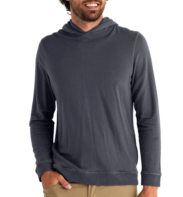 Free Fly Men's Bamboo Heritage Fleece Hoody 4 Free Fly Men's Bamboo Heritage Fleece Hoody - Image 2