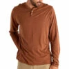 Free Fly Men's Bamboo Heritage Henley -Clothing Sales Shop free fly mens bamboo heritage henley