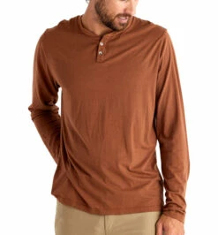 Free Fly Men's Bamboo Heritage Henley