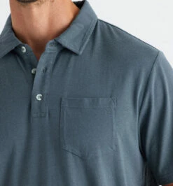 Free Fly Men's Bamboo Heritage Polo -Clothing Sales Shop free fly mens bamboo heritage polo 2