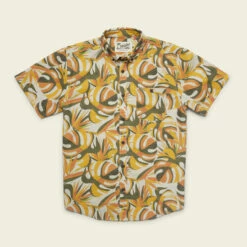 Clothing Sales Shop 5 Howler Bros. Men's Mansfield Shirt : Monstera Mash