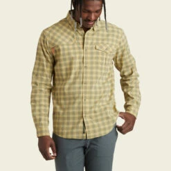 Howler Bros. Men's Matagorda Longsleeve : Palaka Plaid 8 Howler Bros. Men's Matagorda Longsleeve : Palaka Plaid -Clothing Sales Shop howler bros mens matagorda longsleeve palaka plaid 2