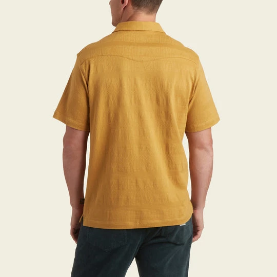 Howler Bros. Men's Ranchero Jacquard Polo : Mescal Jacquard 5 Howler Bros. Men's Ranchero Jacquard Polo : Mescal Jacquard - Image 3