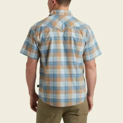 Howler Bros. M's Open Country Tech Shirt : Gates Plaid -Clothing Sales Shop howler bros ms open country tech shirt gates plaid 2