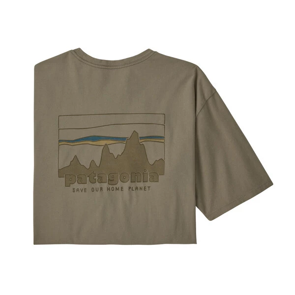 Patagonia Men's '73 Skyline Organic T-Shirt 4 Patagonia Men's '73 Skyline Organic T-Shirt - Image 2