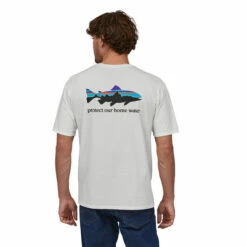 Patagonia Men's Home Water Trout Organic T-Shirt -Clothing Sales Shop patagonia mens home water trout organic t shirt 3