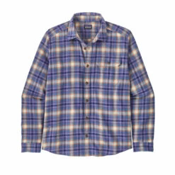 Patagonia Men's Long-Sleeved Cotton In Conversion Lightweight Fjord Flannel Shirt