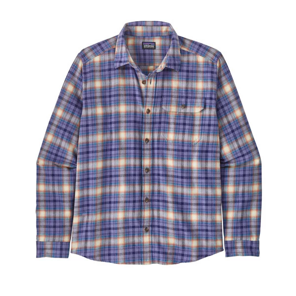 Patagonia Men's Long-Sleeved Cotton In Conversion Lightweight Fjord Flannel Shirt 3 Patagonia Men's Long-Sleeved Cotton In Conversion Lightweight Fjord Flannel Shirt