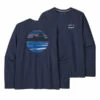 Patagonia Men's Long-Sleeved Skyline Stencil Responsibili-Tee 2 Patagonia Men's Long-Sleeved Skyline Stencil Responsibili-Tee -Clothing Sales Shop patagonia mens long sleeved skyline stencil respon