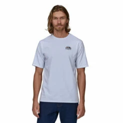 Patagonia Men's Skyline Stencil Responsibili-Tee 8 Patagonia Men's Skyline Stencil Responsibili-Tee -Clothing Sales Shop patagonia mens skyline stencil responsibili tee 2