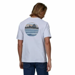 Patagonia Men's Skyline Stencil Responsibili-Tee 9 Patagonia Men's Skyline Stencil Responsibili-Tee -Clothing Sales Shop patagonia mens skyline stencil responsibili tee 3
