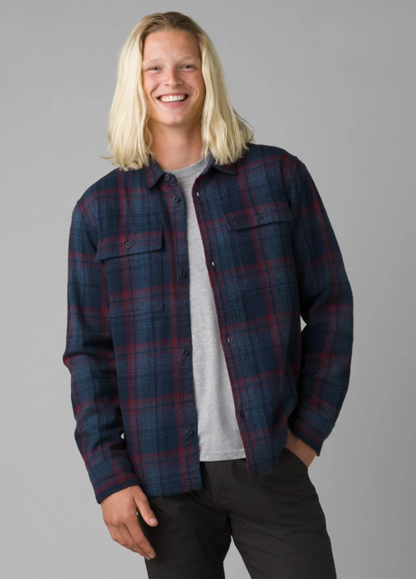 PrAna Men's Glover Park Lined Flannel 3 PrAna Men's Glover Park Lined Flannel