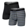 Saxx Men's Quest Quick Dry Mesh Boxer Brief With Fly 2PK