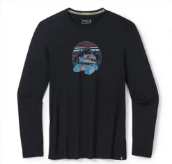 Smartwool Men's Snowcat Trek Long Sleeve Graphic Tee