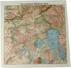 Yellowstone Topo Bandana