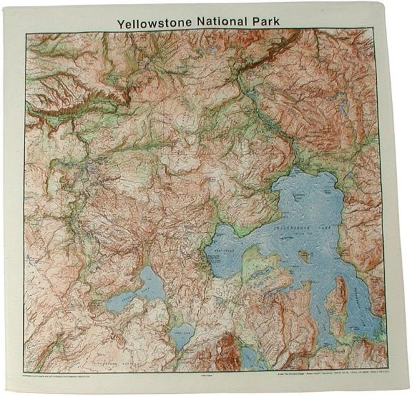 Yellowstone Topo Bandana 3 Yellowstone Topo Bandana